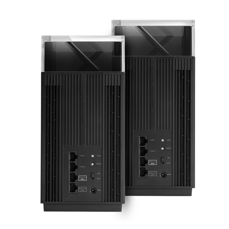 ASUS ZenWiFi Pro ET12 – AXE11000 Tri-Band WiFi 6E Mesh System (2-Pack)