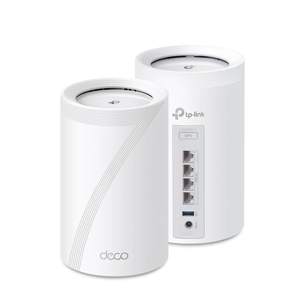 TP-Link Deco BE63 – WiFi 7 Tri-Band Mesh System (2-Pack) | 10Gbps Smart Whole-Home Coverage