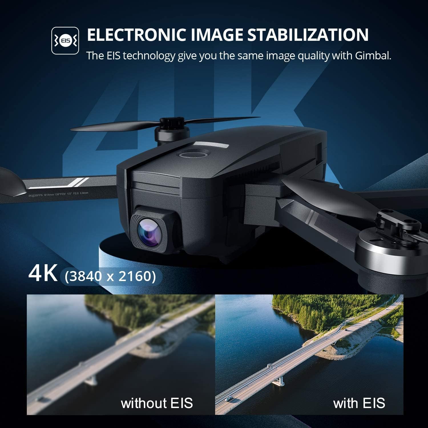 Holy Stone HS720E 4K Drone – Pro-Level Aerial Footage for Beginners and Enthusiasts Alike