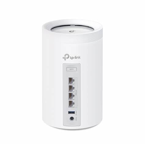 TP-Link Tri-Band WiFi 7 BE10000 Whole Home Mesh System (Deco BE63) | 6-Stream 10 Gbps | 4 × 2.5G Ports Wired Backhaul 4× Smart Internal Antennas | VPN AI-Roaming MU-MIMO HomeShield (2-Pack)