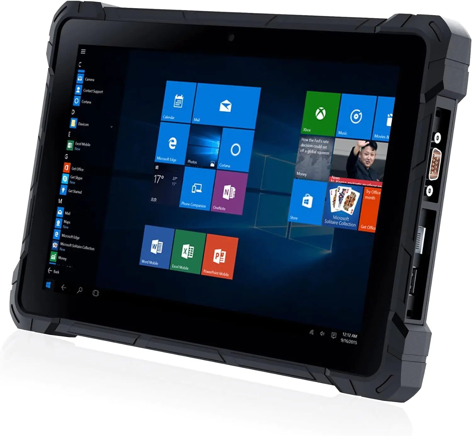 HEIGAOLA Rugged Tablet Win 11 ProCeleron Quad-Core 8GB RAM/128 GB ROMFHD 10.1 INCH Touchscreen Windows Tablet HDMI 2.0 Tablet PC IP67 Waterproof16000mAh BatteryBT 5.2 WiFi 5.0 Ethernet