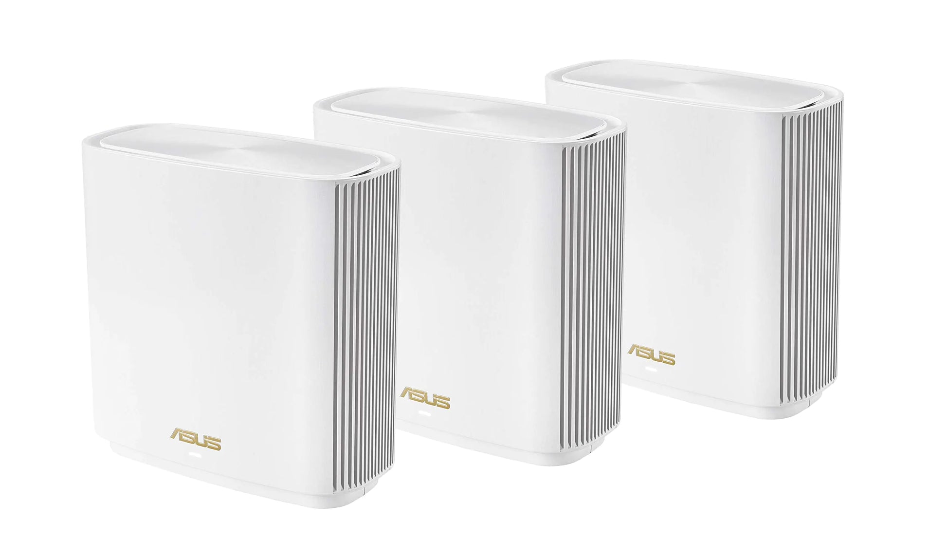 ASUS ZenWiFi Whole-Home Tri-Band Mesh WiFi 6E System (ET9 3PK) Coverage up to 7800 sq.ft 7800Mbps New 6GHz Band AiMesh Lifetime Free Internet Security