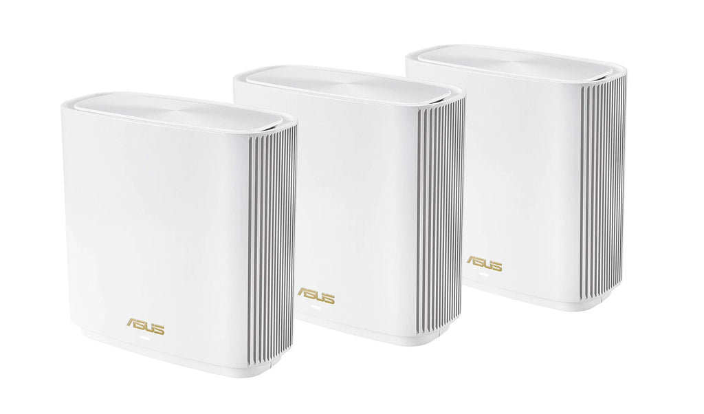 ASUS ZenWiFi ET9 – Whole-Home Tri-Band WiFi 6E Mesh System (3-Pack)