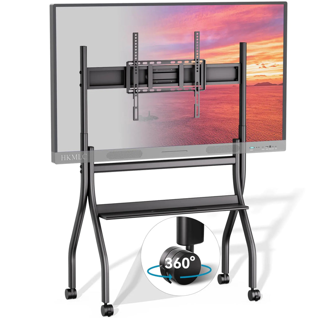 HKMLC Smart Board Stand with Wheels – Mobile, Sturdy, and Built for Versatility